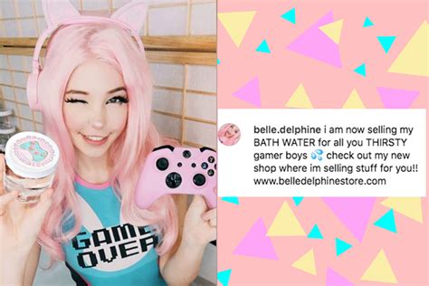 onlyfans belle delphine|Belle Delphines Viral Gamer Girl Bath Water Cost Her $90K